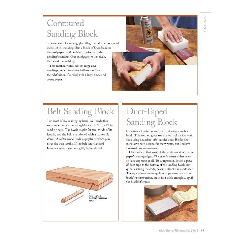 Great Book of Woodworking Tips - American Woodworker