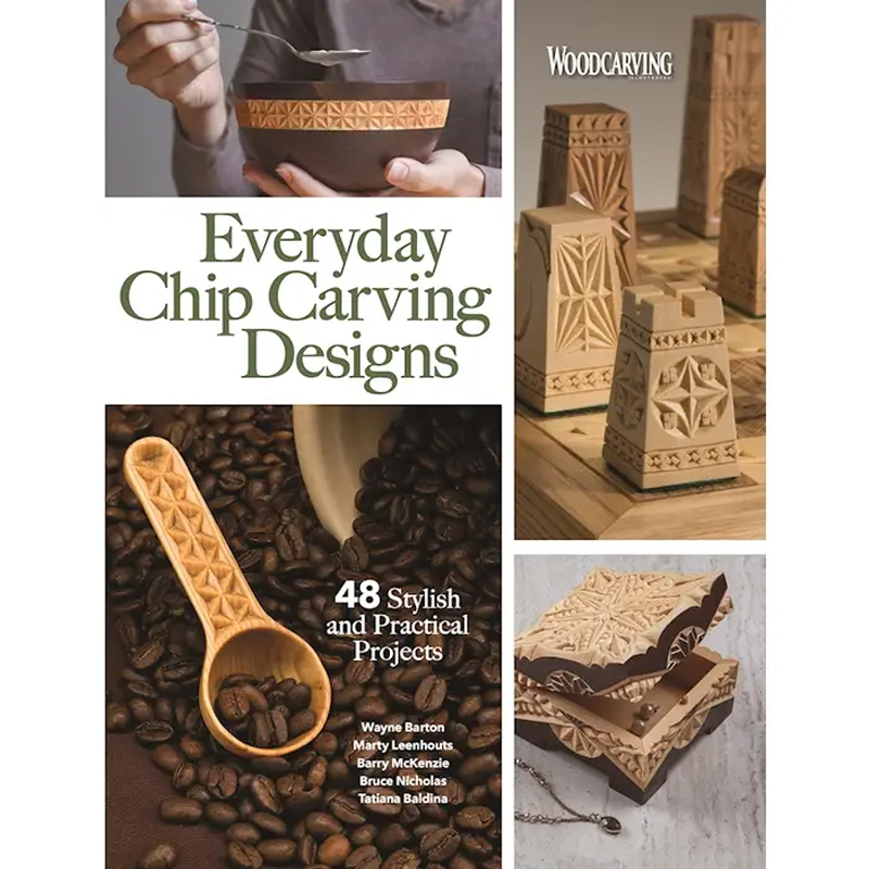 Everyday chip carving designs - Woodcarving Illustrated