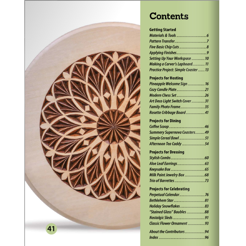 Everyday chip carving designs - Woodcarving Illustrated