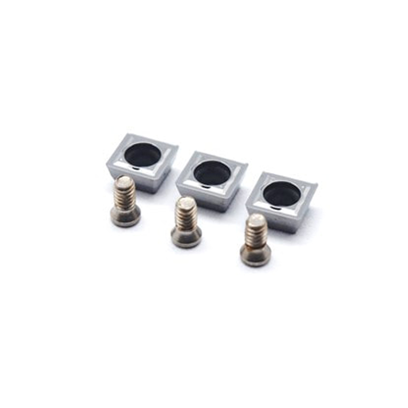 Manpa set 3 x 5 mm vierhoekige carbide snijmessen + Torx schroeven