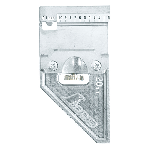 Shinwa Japanse metalen stop/klem voor winkelhaken 20 mm