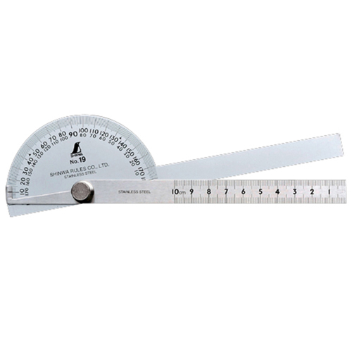 Shinwa Japanse gradenboog rvs 100 mm met dubbel blad