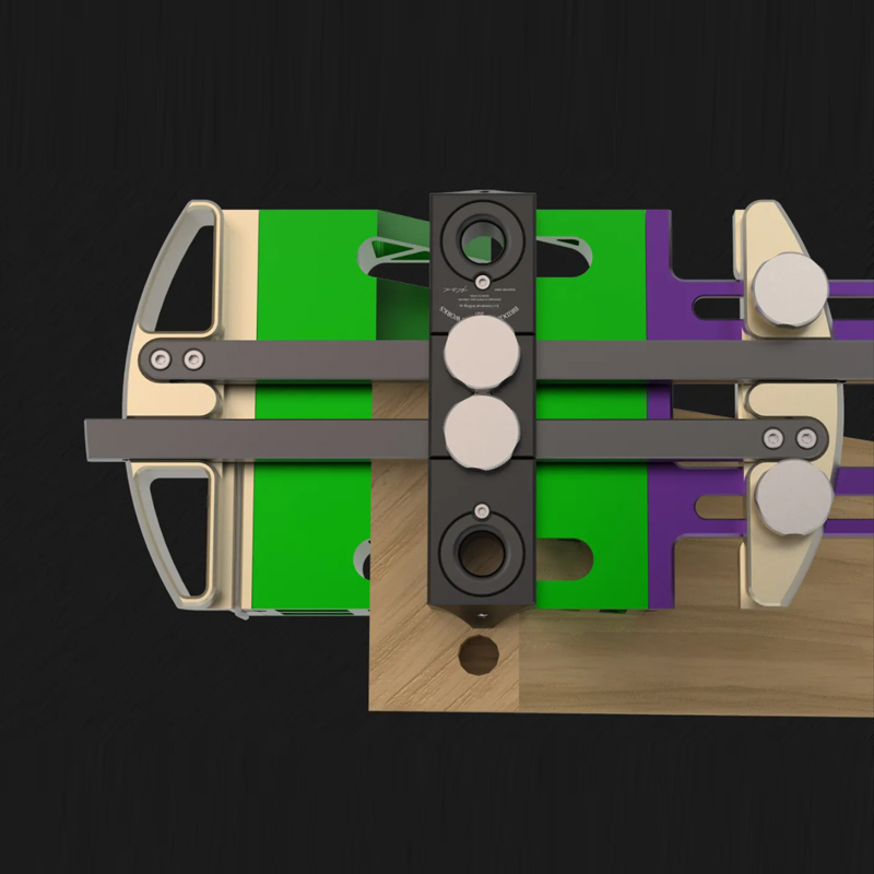 Bridge City DJ-3-J klemset voor universeel boorhulpstuk