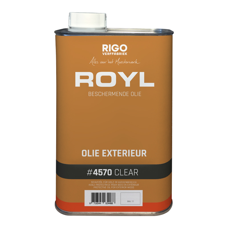Rigo Royl exterieur olie 1K Clear 1000 ml