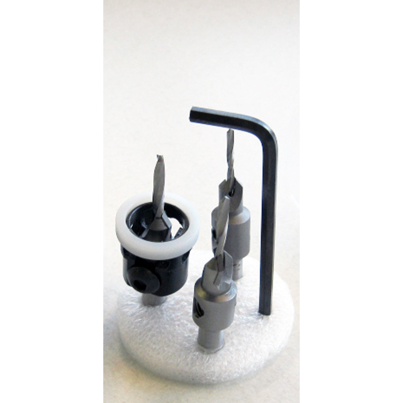 Boor met lange spoed voor verzinkboor 6 mm