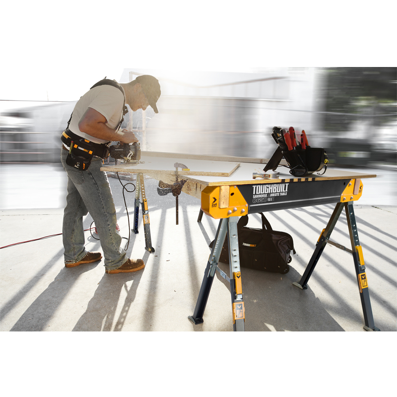 ToughBuilt C650 set van 2 stalen werkbokken 590 kg