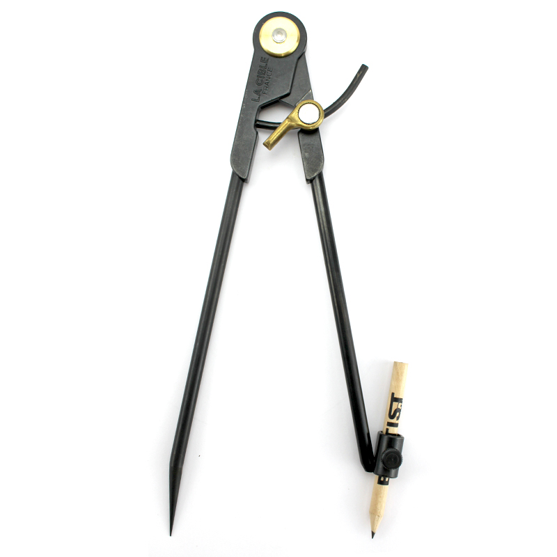 La Cible steekpasser met potlood en begrenzer 250 mm