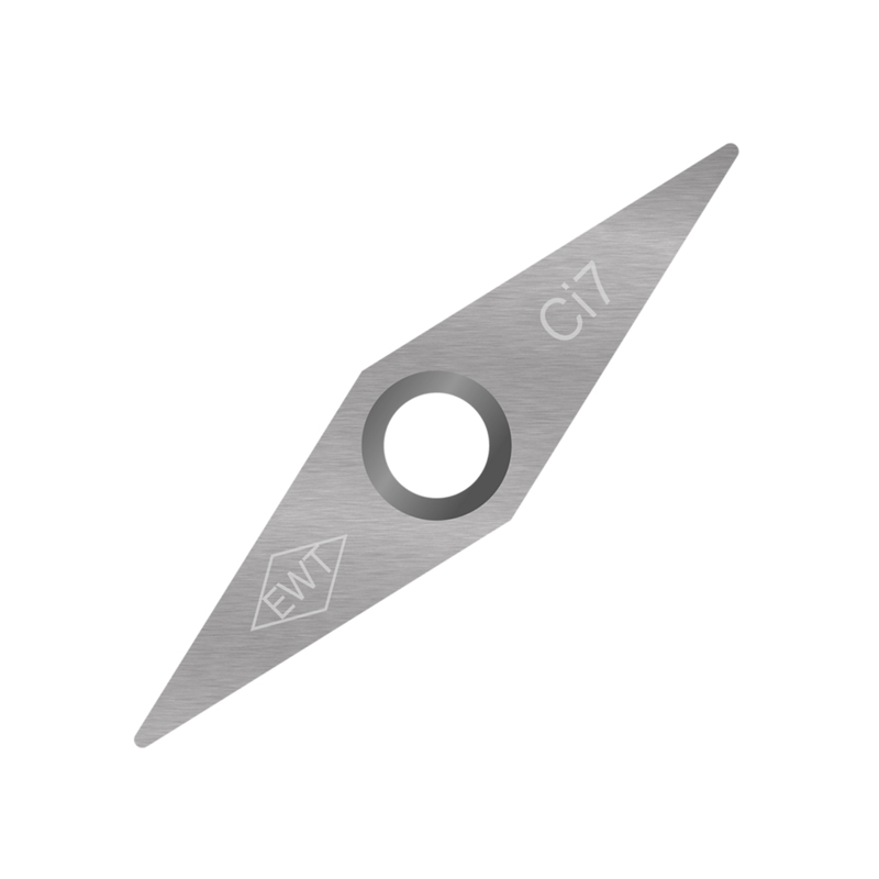 Easy Wood Tools Ci7 diamantvormig carbide snijmes 9 mm