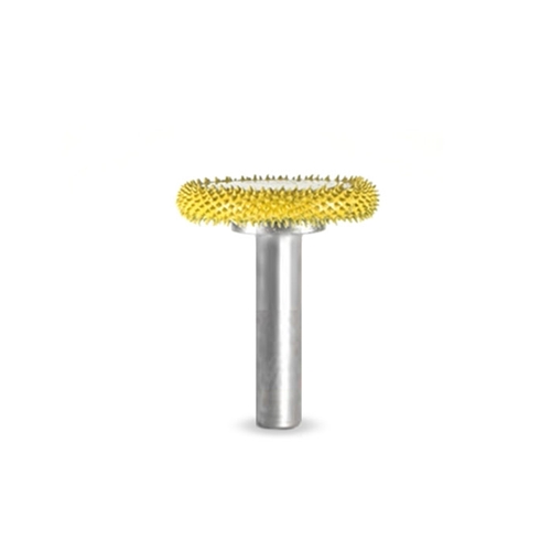 Saburr-Tooth stiftrasp rotorsaw geel/fijn Ø 25 x 6 mm
