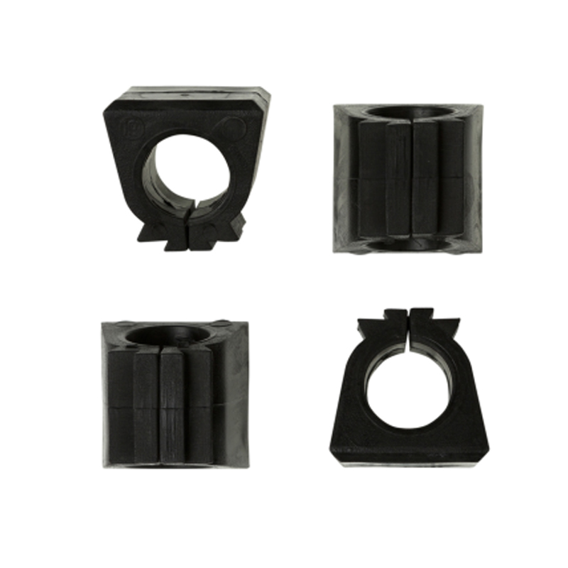 Deltafix buisklemvoeten zwart 19 mm