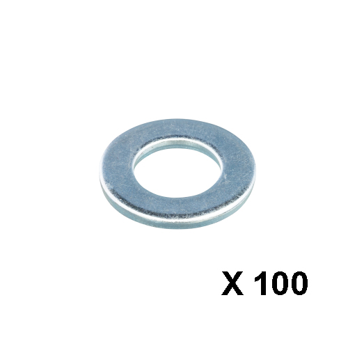 Sluitring verzinkt DIN125A M12 (13 x 24 x 2,5 mm)