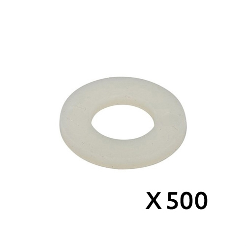 Sluitring nylon DIN125A M8 (8,4 x 16 x 1,6 mm)