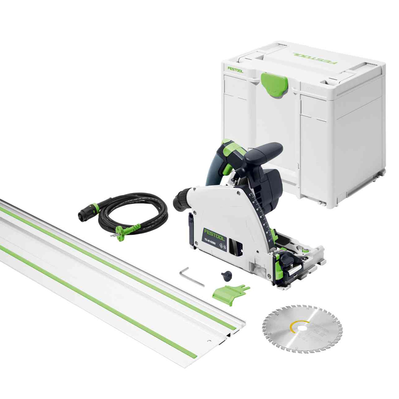 Festool invalcirkelzaagmachine TS 60 KEBQ-Plus-FS