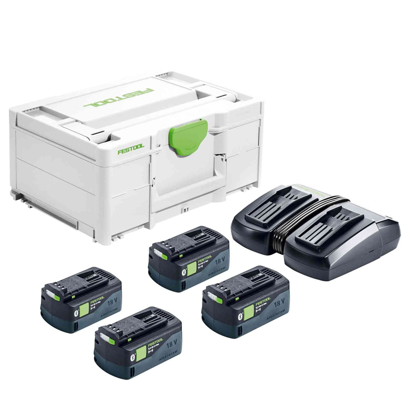 Festool energie-set SYS 18v 4 x 5,0 / TCL 6 duo