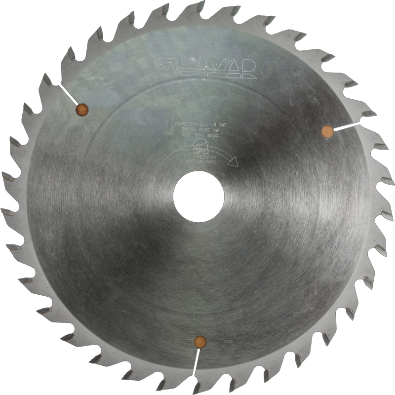 Dimar cirkelzaagblad MBW 350 x 2,5 / 3,5 x 30 mm 42T