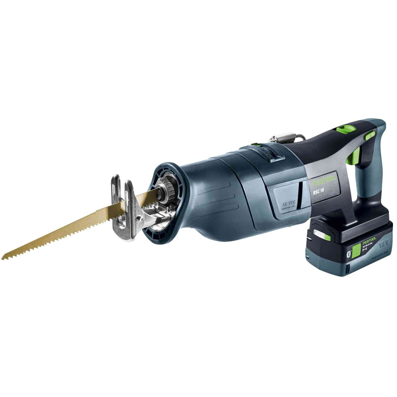 Festool accu reciprozaagmachine RSC 18 5,0 EB-Plus