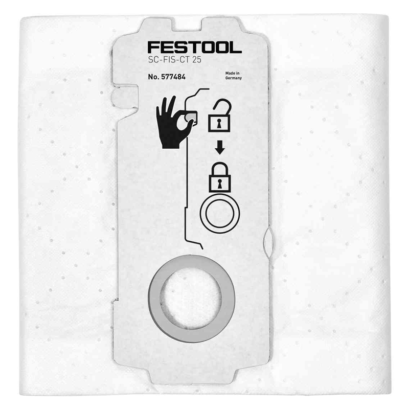 Festool selfclean filterzak SC-FIS-CT voor de CT 25
