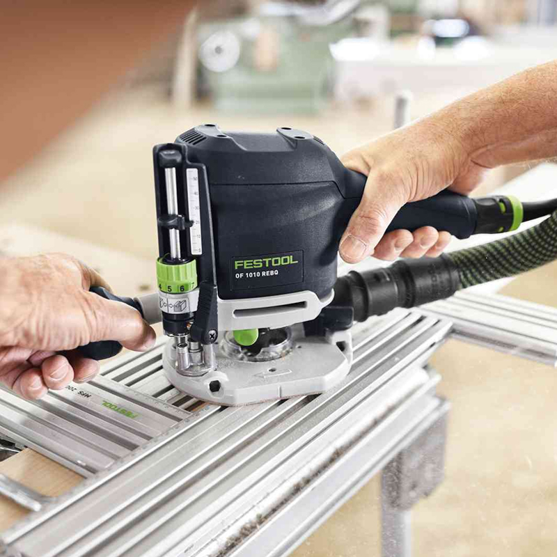 Festool OF 1010 REBQ-Plus bovenfreesmachine in systainer