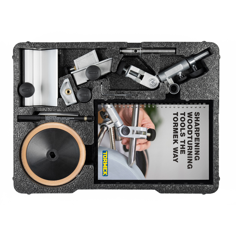 Tormek TNT-808 8-delige slijphulpstukken accessoireset voor houtdraaiers