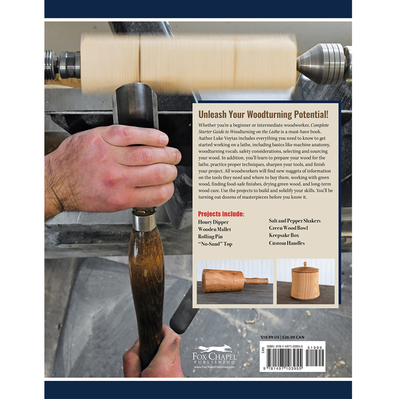 Complete starter guide to woodturning on the lathe - Luke Voytas