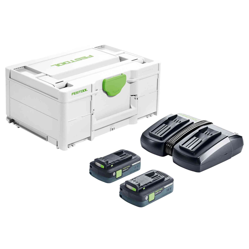 Festool energie-set SYS 18v 2 x 4,0 / TCL 6 duo