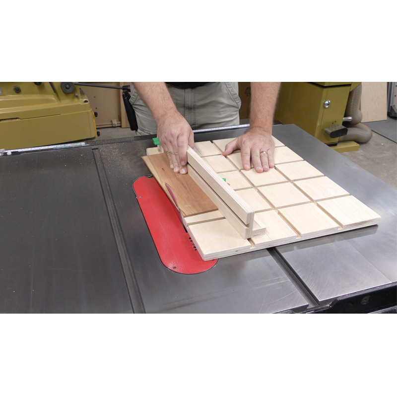 MicroJig Zeroplay Miter Bar strip met zwaluwstaartschroeven voor 360° glijtafel