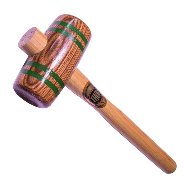 Thor houten hamer rond 310 gram