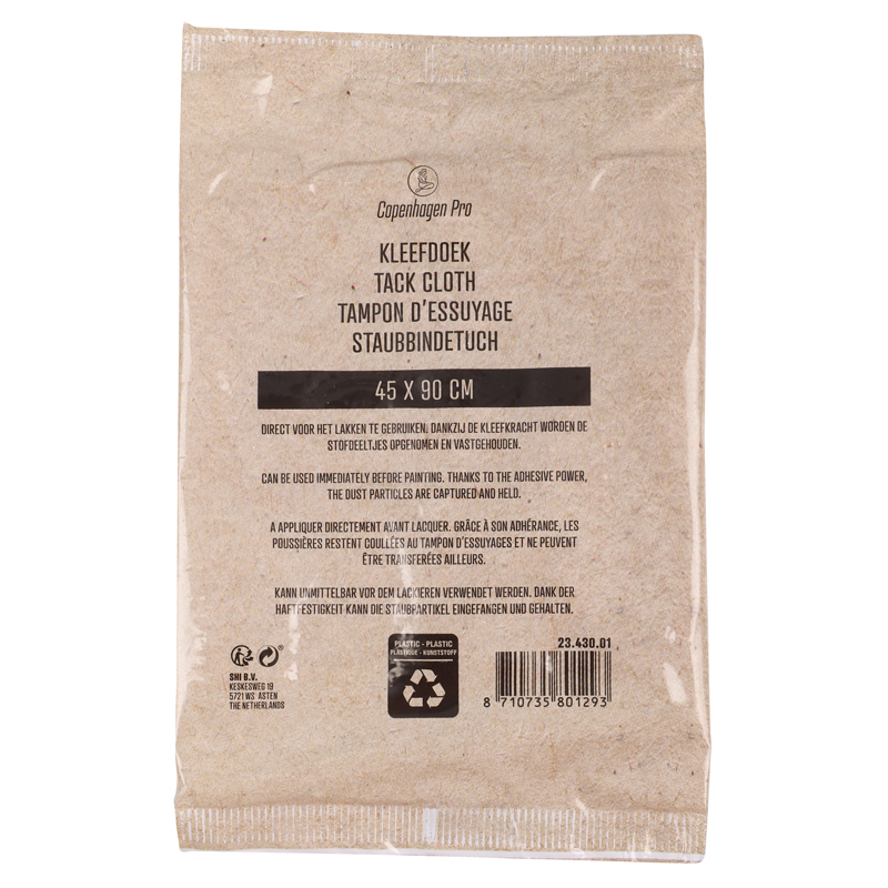 Copenhagen Pro kleefdoekje fijngeweven, 400 x 800 mm