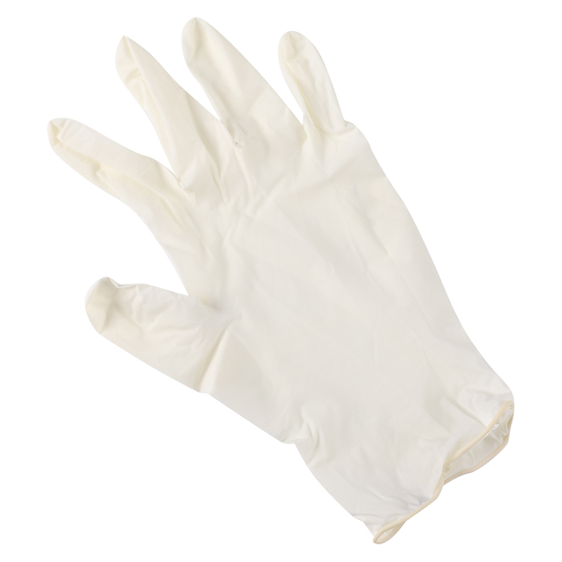 Wegwerphandschoen latex, 10 stuks
