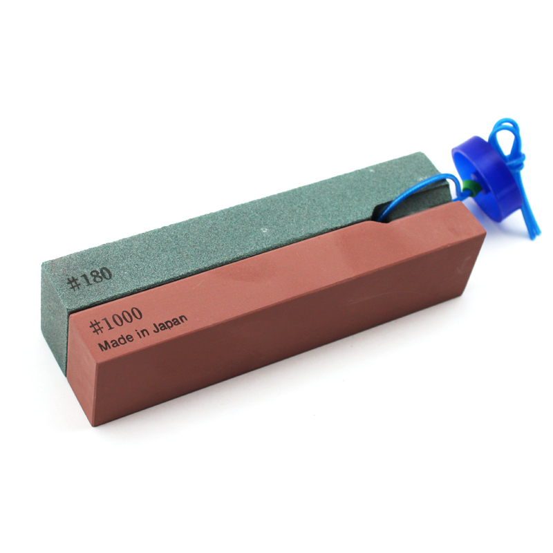 Japanse combi wetsteen 134 x 40 x 30 mm korrel 180/ 1000