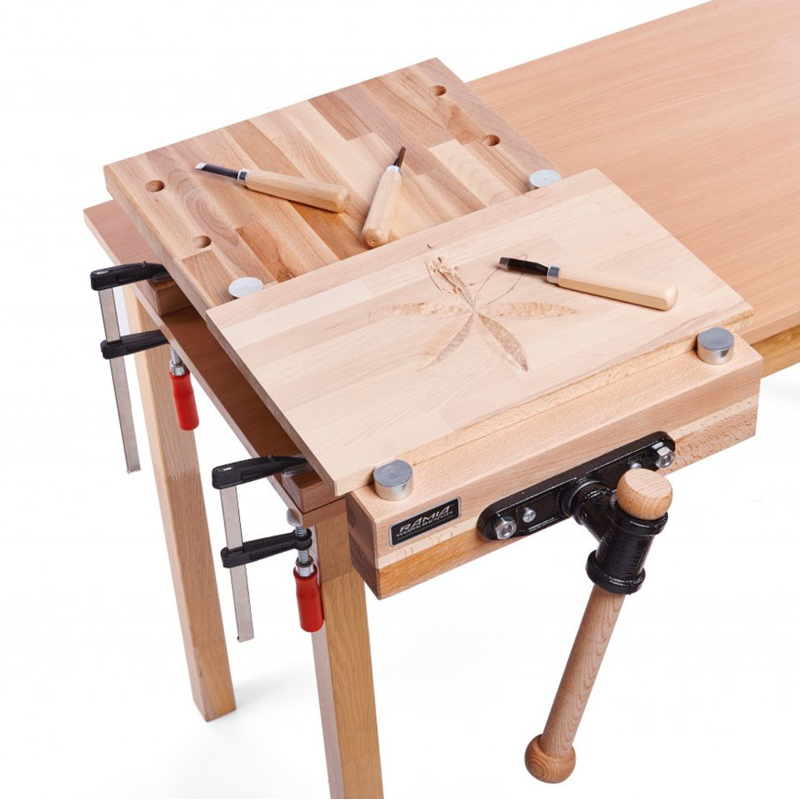 Ramia draagbare houten werkbank 360 x 410 mm