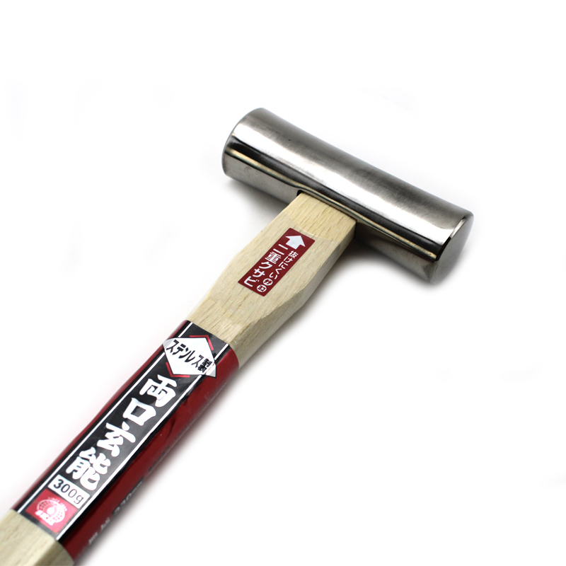 Japanse stijl Genno hamer ronde rvs kop 300 gram