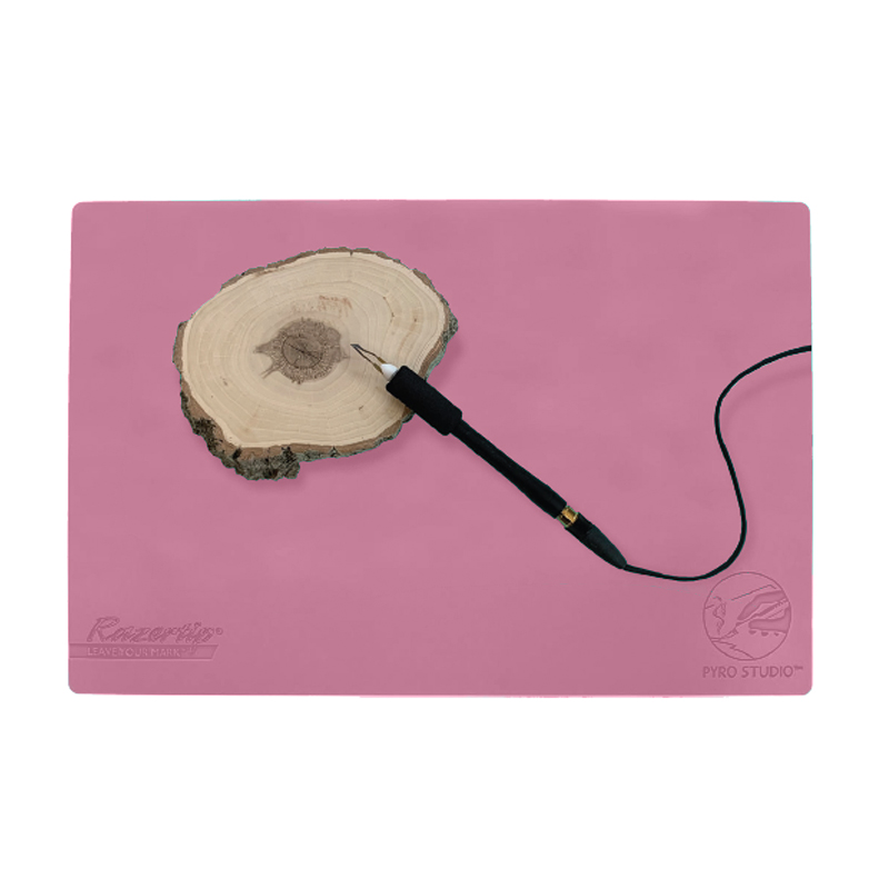 Razertip silicone werkmat 30 x 45 cm coral roze