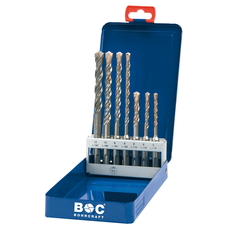 Bohrcraft SDS+ borenset 7-delig