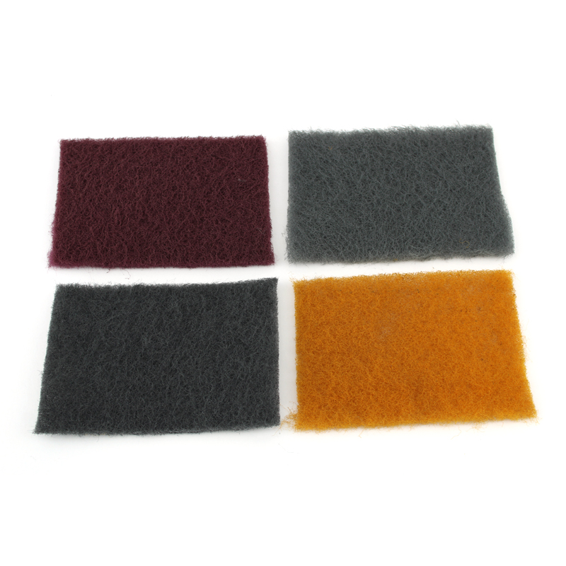 Schuurpad non-woven 100 x 150 mm set van 4 stuks