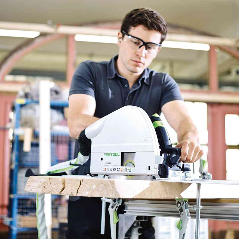 Festool invalcirkelzaagmachine TS 75 EBQ-PLUS