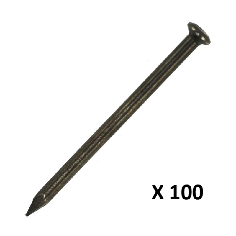 Stalen nagels Ø 2,5 x 30 mm, 100 stuks