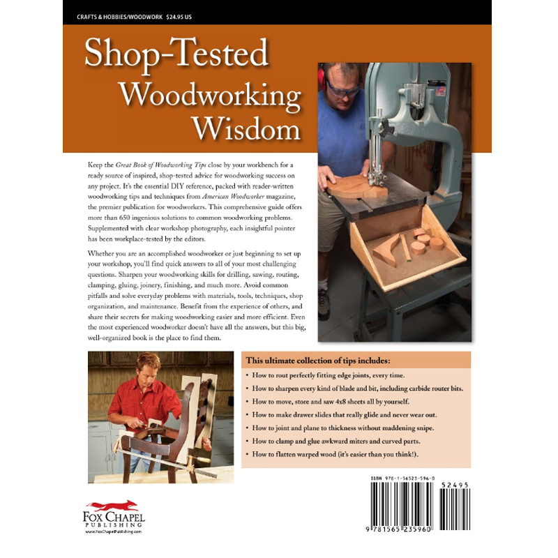 Great Book of Woodworking Tips - American Woodworker