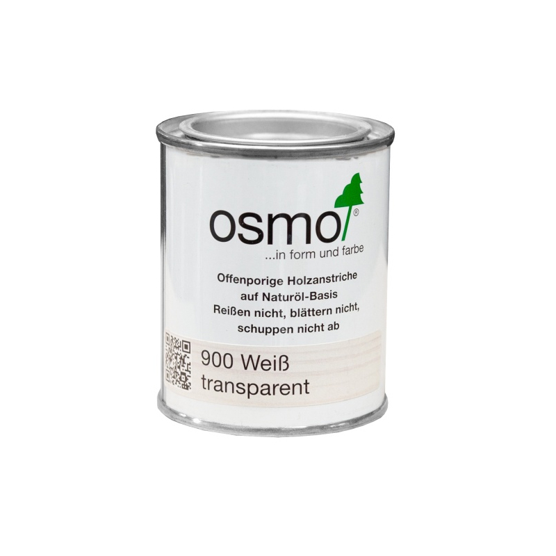 Osmo natuurlijke olie beits 900 wit 125 ml