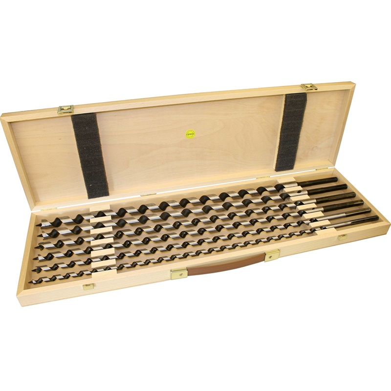 Famag slangenborenset Ø 10, 12, 14, 16, 18 en 20 x 650 mm in houten kist