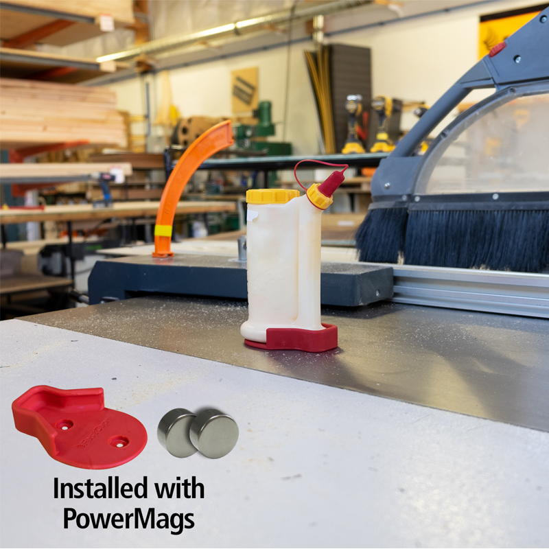 FastCap rode basisplaat voor de Glübot lijmfles