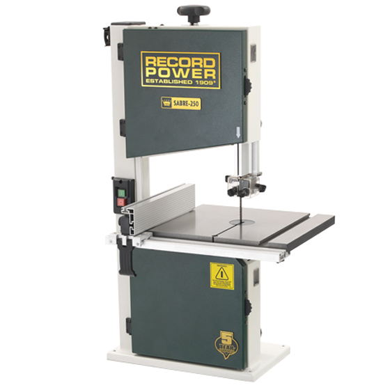 Record Power SABRE 250 lintzaagmachine
