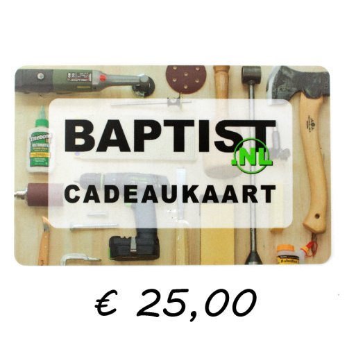Baptist cadeaukaart 25 euro