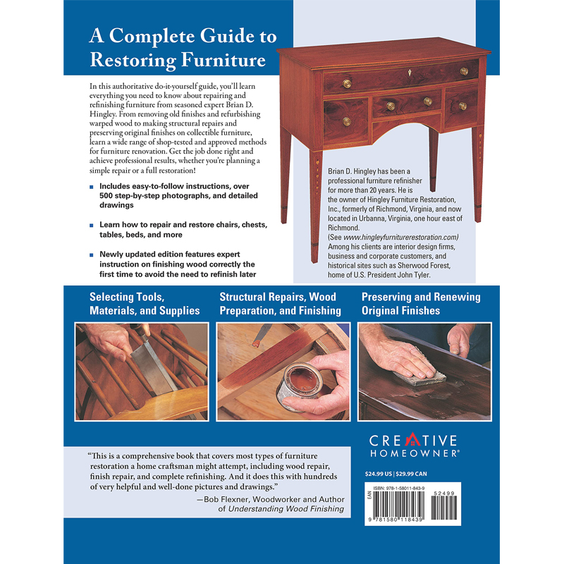 Ultimate guide to furniture repair & refinishing, 2e editie - Brian Hingley