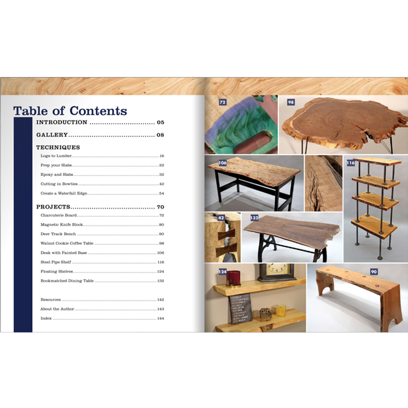 Woodworker's guide to live edge slabs - George Vondriska