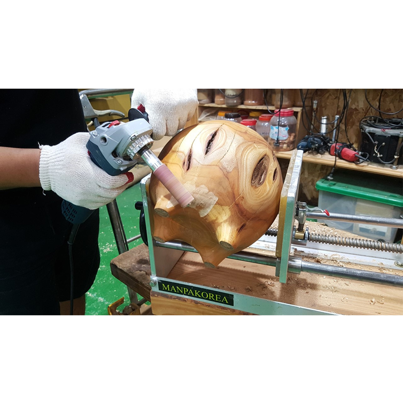 Manpa 22 x 70 mm schuurhulshulpstuk inclusief 4 schuurhulzen