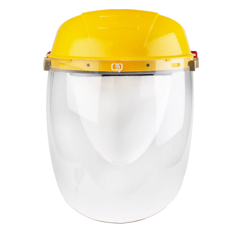 JSP SHAPE gelaatbeschermer polycarbonaat geel