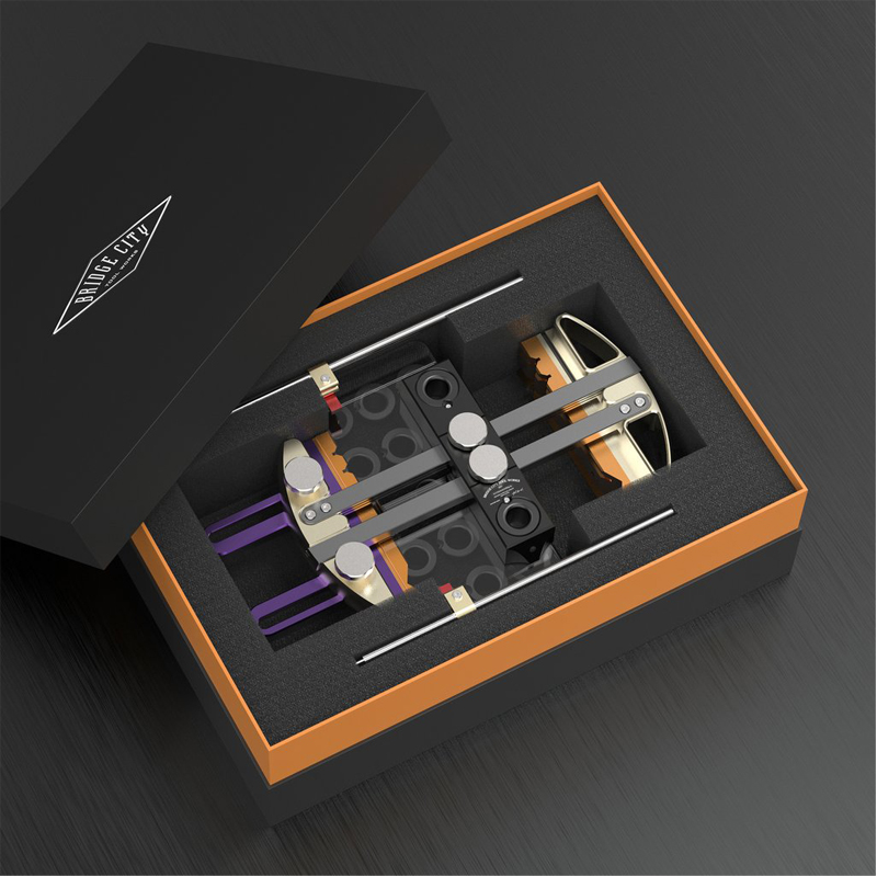 Bridge City DJ-3 universeel boorhulpstuk 1 - 13 mm