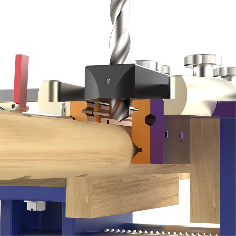 Bridge City DJ-3 universeel boorhulpstuk 1 - 13 mm