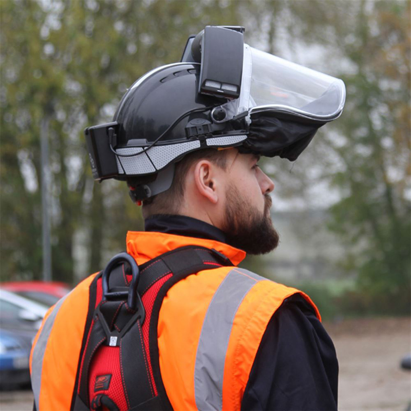 JSP PowerCap Infinity complete helm met luchtventilatie zwart